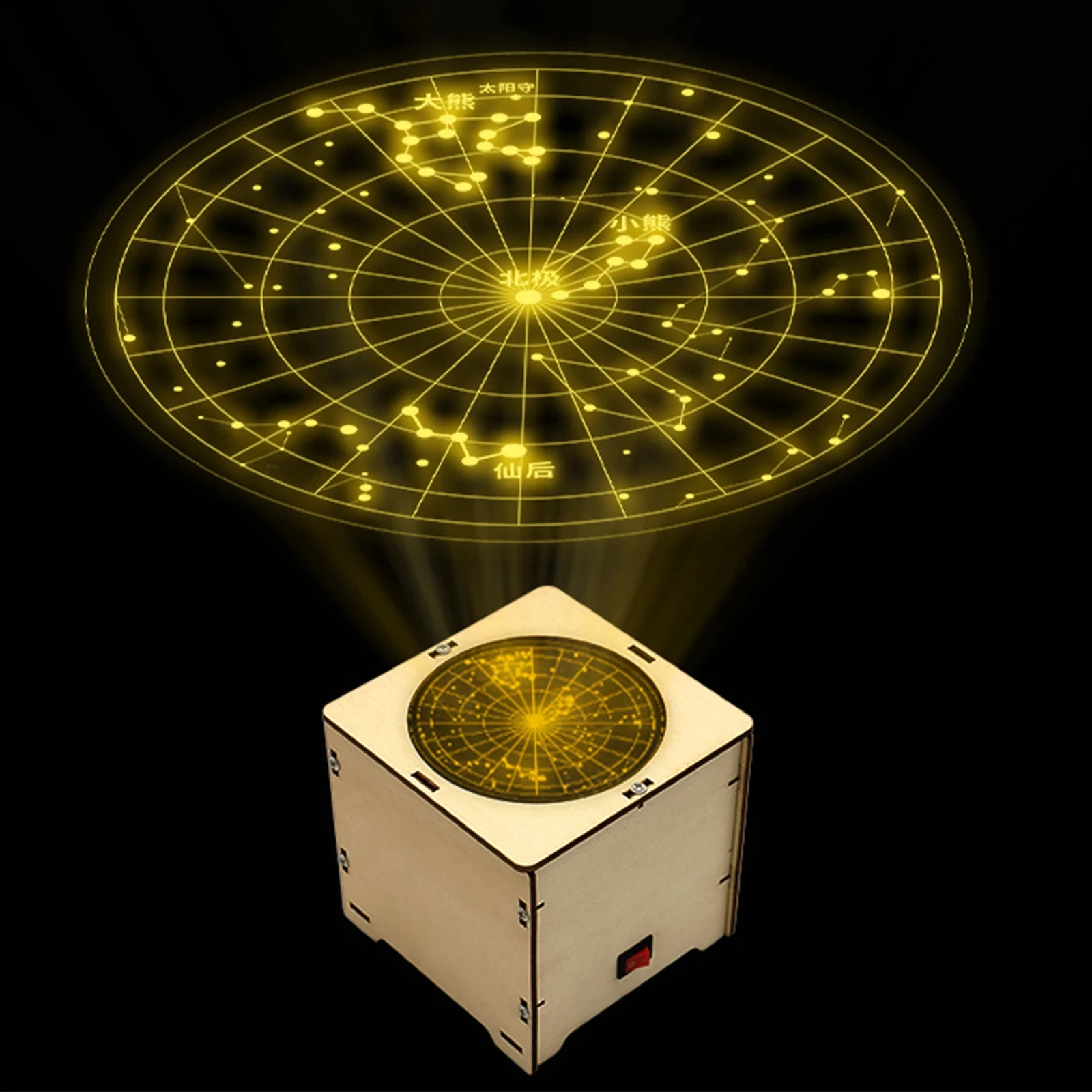 

DIY Звездный проектор Галактика Лампа Звездное небо Свет Светодиодная настольная лампа Космическое освещение Комната Ночник Planetar Подарок для детей G130