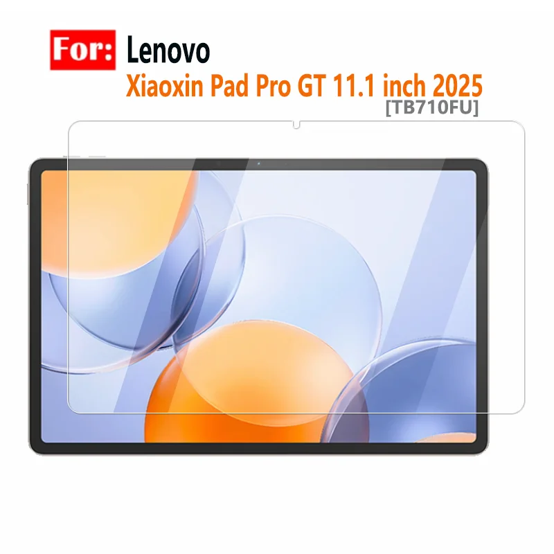 2Pcs Tempered Glass Film For Lenovo Xiaoxin Pad Pro GT 11.1 inch 2025 HD Anti Scratch Screen Protector TB710FU 11.1