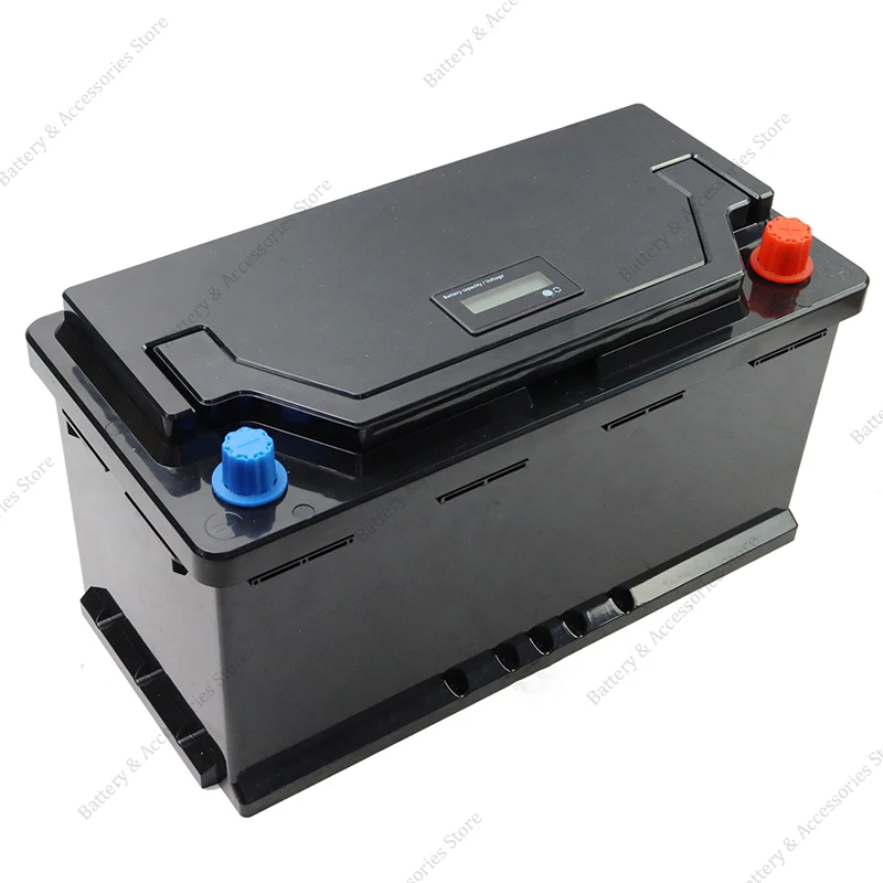 

12V 100Ah LiFePO4 rechargeable battery with built-in BMS high-power 12.8V outdoor portable power supply for tourist vehicles