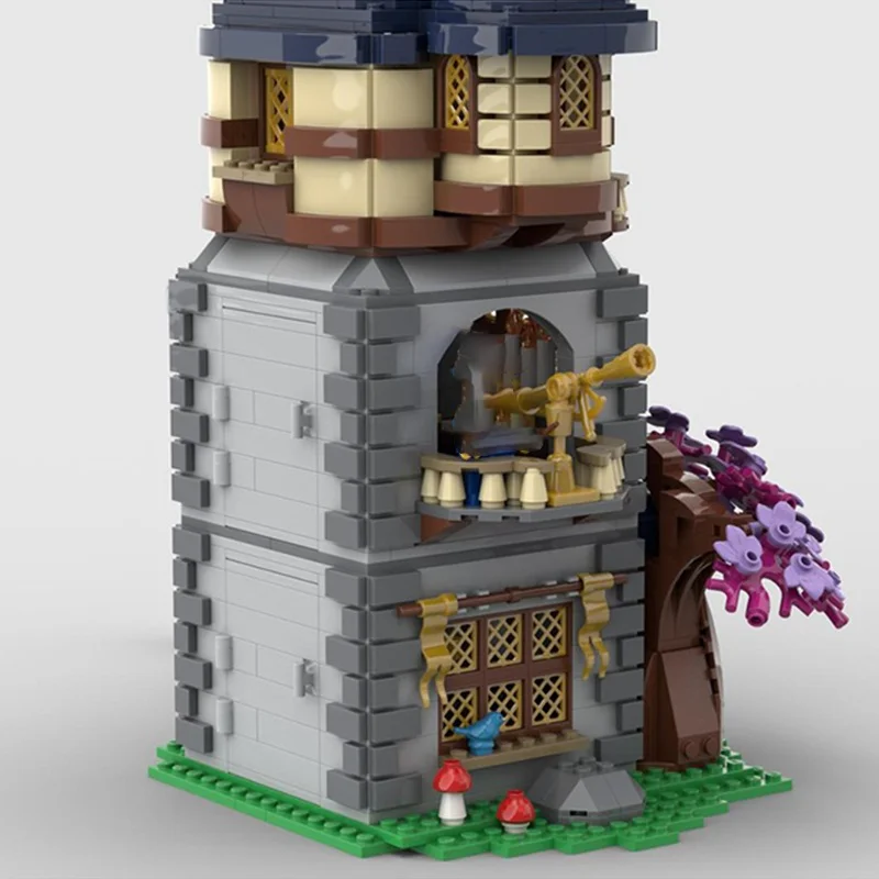 1424pcs MOC Wizard s Tower Castleed Model Building blocks toys Assemble DIY creative idea Education Christmas gift Kids Birthday