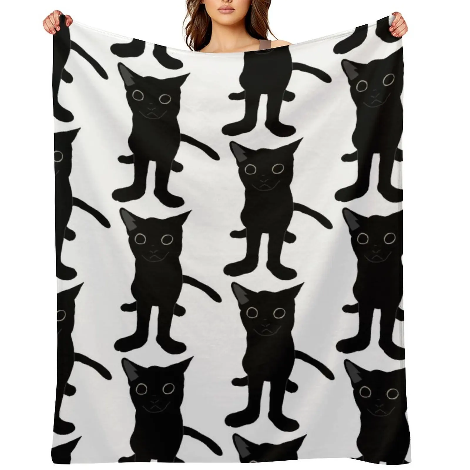

Big foot baby jinx Throw Blanket Vintage Luxury Designer warm winter Blankets