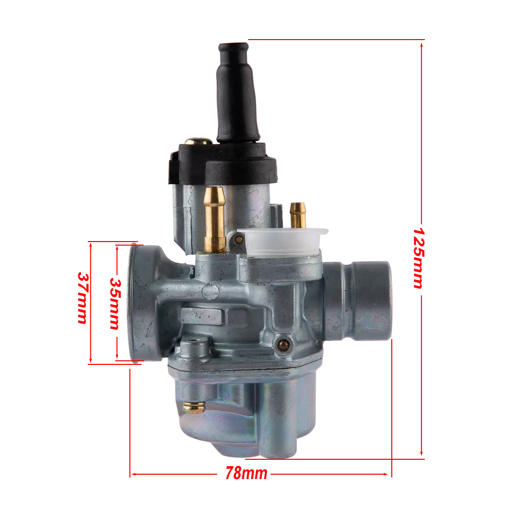 17.5mm Carburetor For R1389 Dellorto PHVA 17.5 TS For Piaggio Gilera Aprilia Vespa Peugeot Minarelli 50 2T 50-70cc Moped Scooter