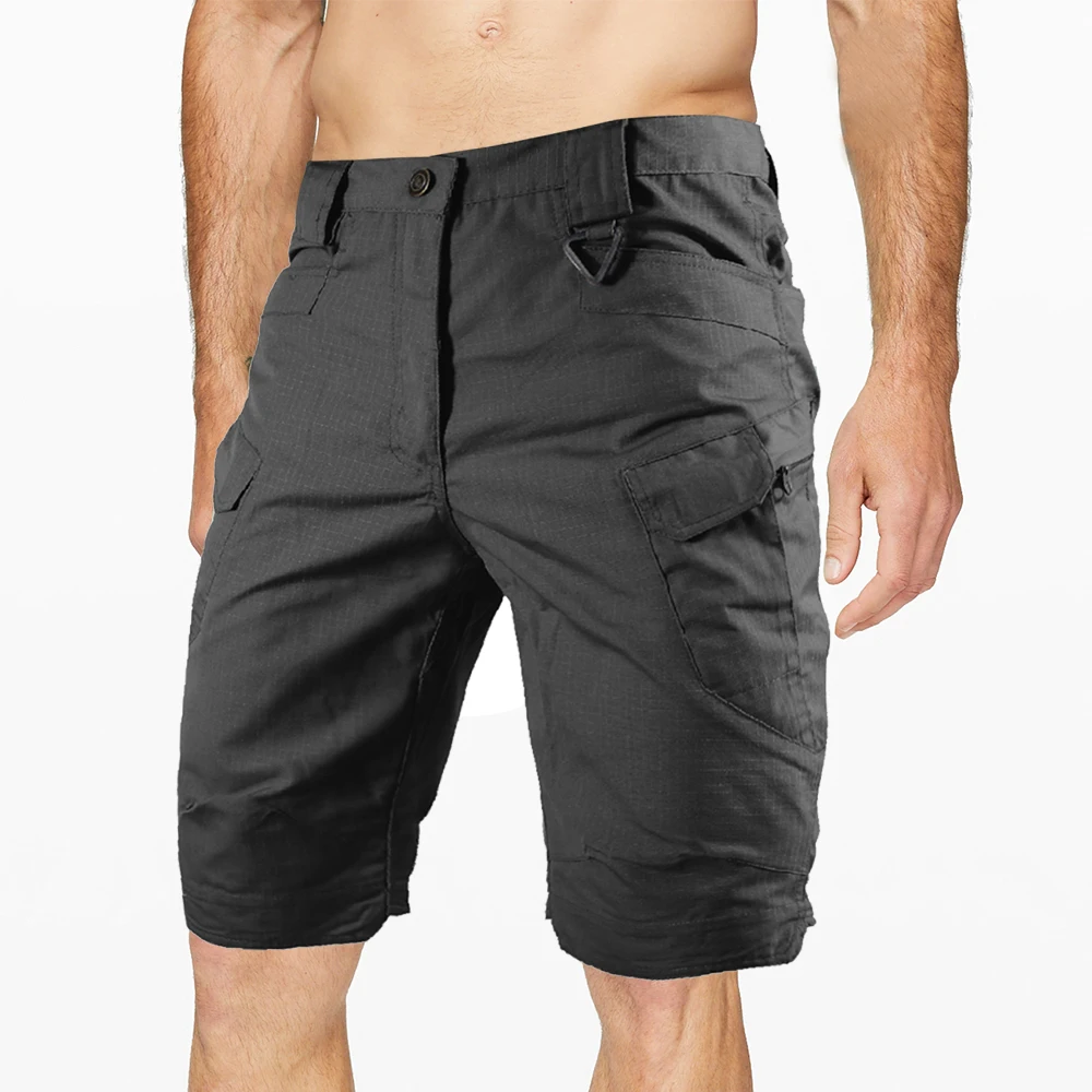 Savior Zomer Waterdicht Sneldrogend Multi-pocket Shorts Cargoshorts Tactische korte broek Heren Outdoorkleding Jacht Vissen