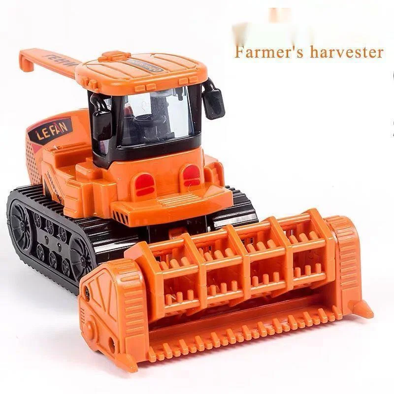 

Mini Alloy Metal Models Farmer Car Die-cast Toy Vehicles Corn Rice Harvesters Tractors Bulldozers Kids Gift New 2022