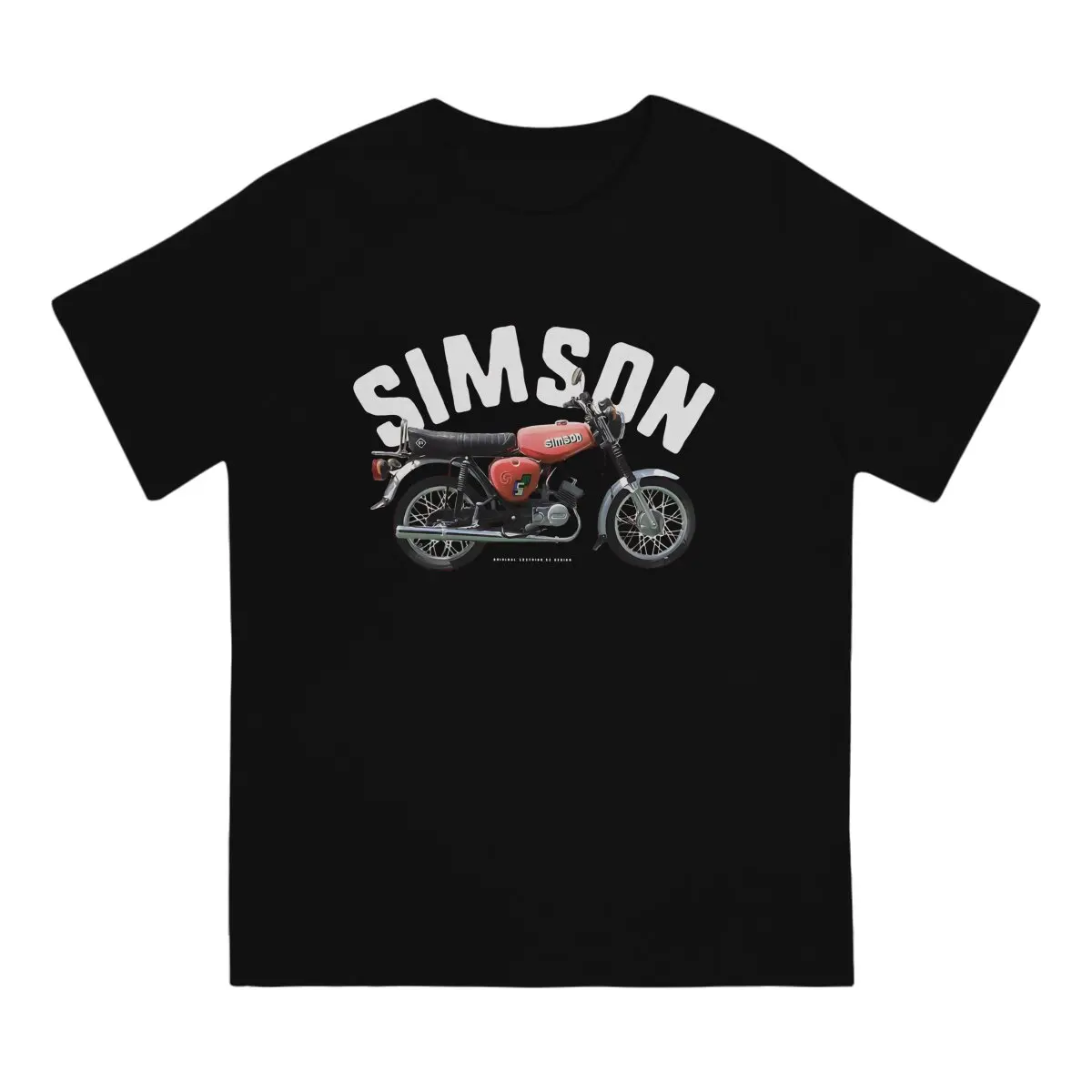 Simson S51 Elektronik V4 Man\'s TShirt Simson O Neck Short Sleeve 100% Cotton T Shirt Humor High Quality Gift Idea