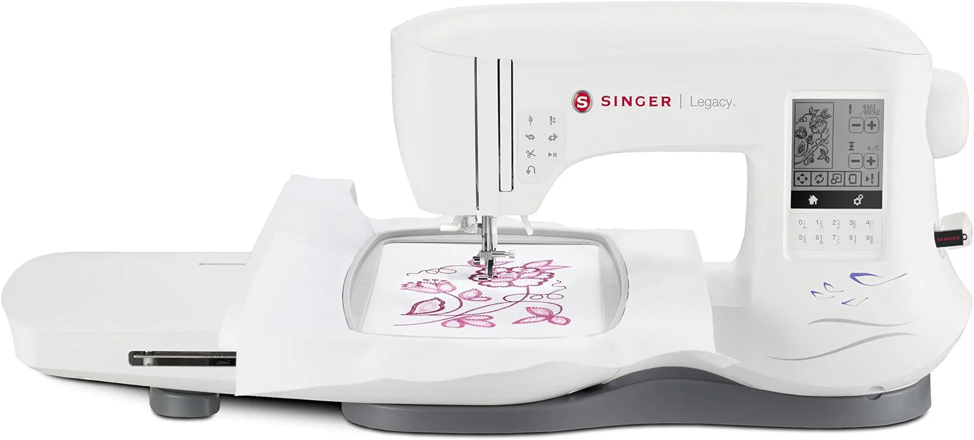 Legacy SE300 Embroidery Machine with 200 Built-In Embroideries, LCD Touch Screen, & 250 Built-In Stitches - Sewing Made Easy