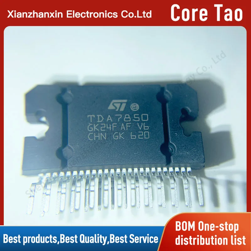 

1pcs/lot TDA7850 Linear - Audio amplifier/power amplifier IC/ 4*50W chip in stock