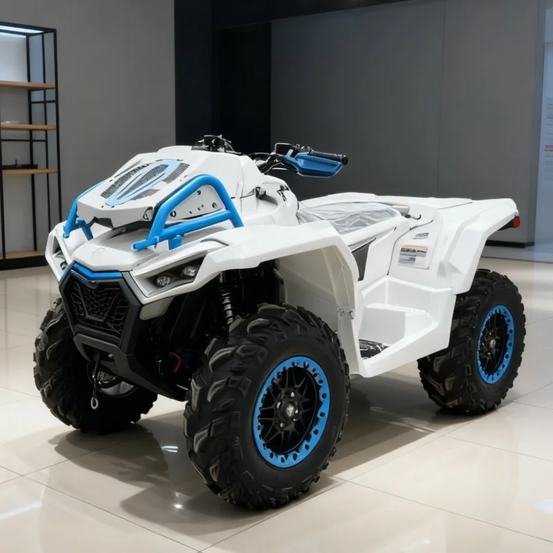 

Matte Black Finish Bold ATV Custom Grille Urban Off-Road Paved Trails Street-Legal Kit For TranSporTing Tourists Off Road Buggy