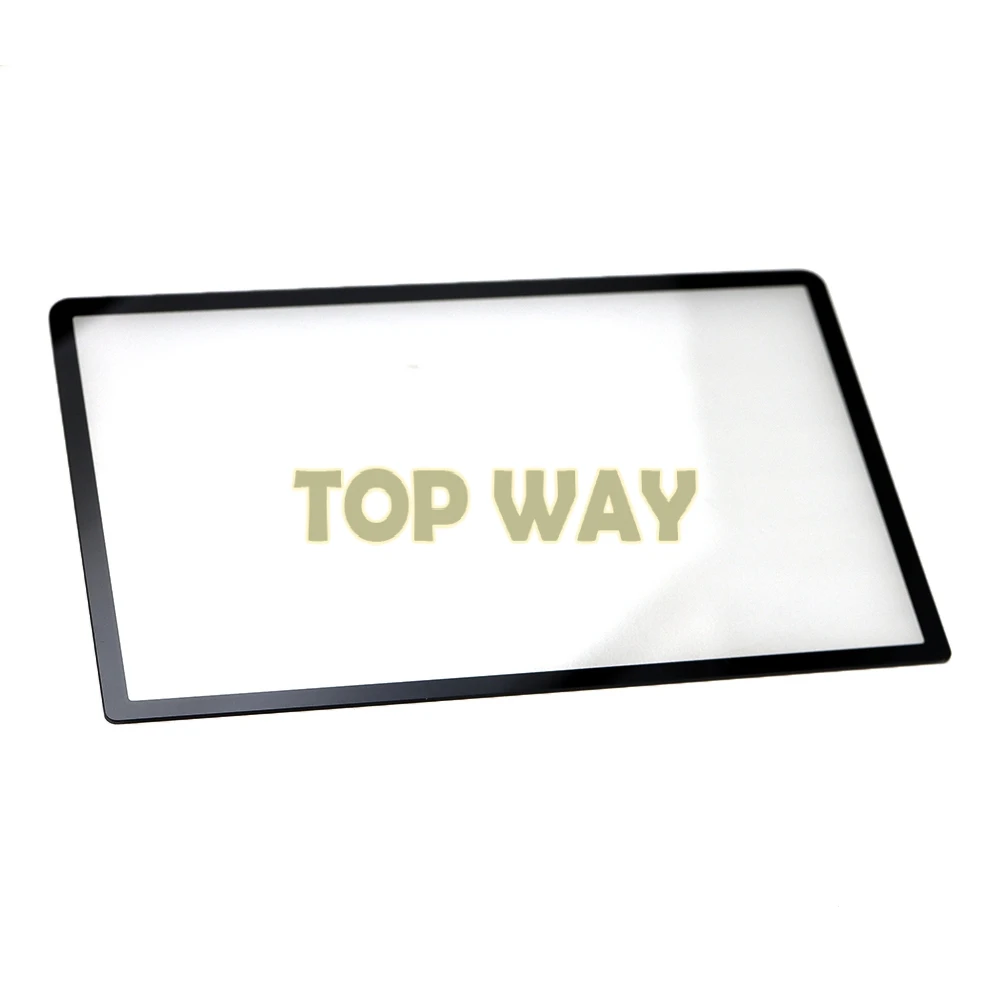 Cubierta de lente de marco de pantalla LCD frontal de plástico, 50 piezas, 3dsxl, 3dsll, nuevo, 3DS, XL, LL
