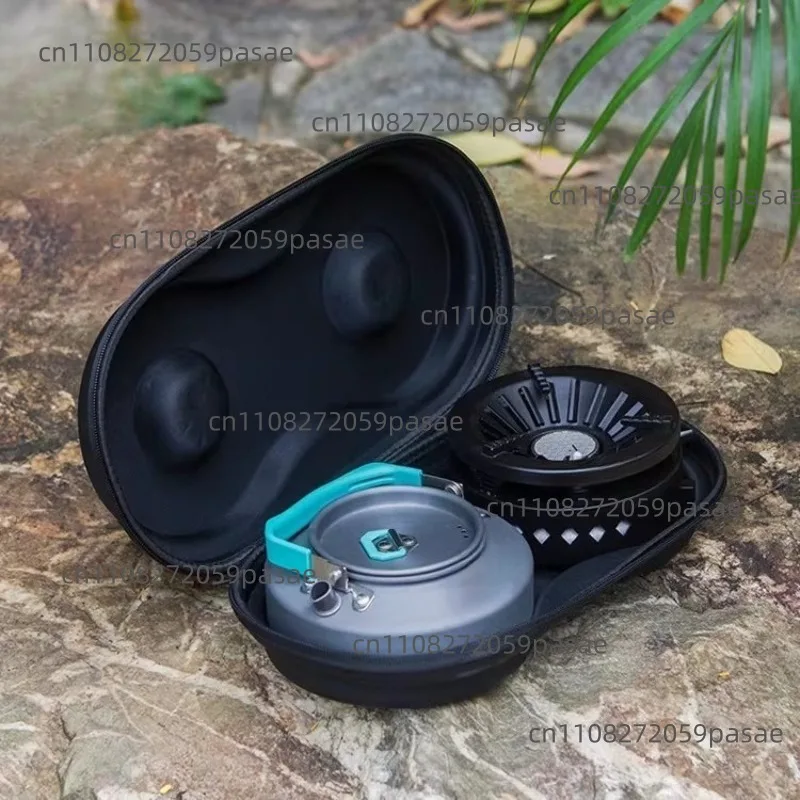 Tea Brewing Stove Tea Set Storage Boiling Water Set Windproof Inflatable Stove Tea Brewing Stove