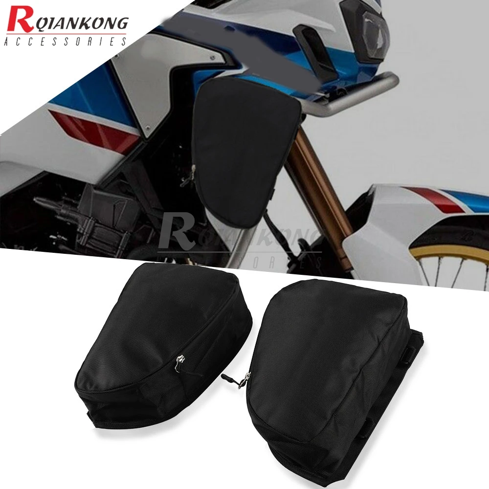 Motorcycle Frame Crash Bars Bag Waterproof Repair Tool Bags For Honda CRF1100L Africa Twin CRF 1100 L Adventure 2017-2024 2023