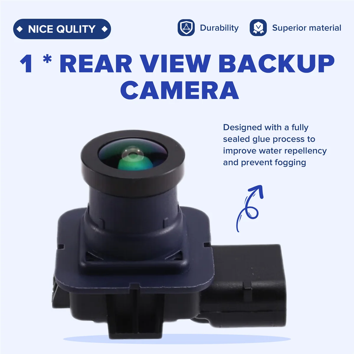 A02Q-Rear View Camera for Ford Mondeo/FUSION CC 2013-2017 Reverse Backup Parking Assist Camera DS7T-19G490-DB ES7Z-19G490-A