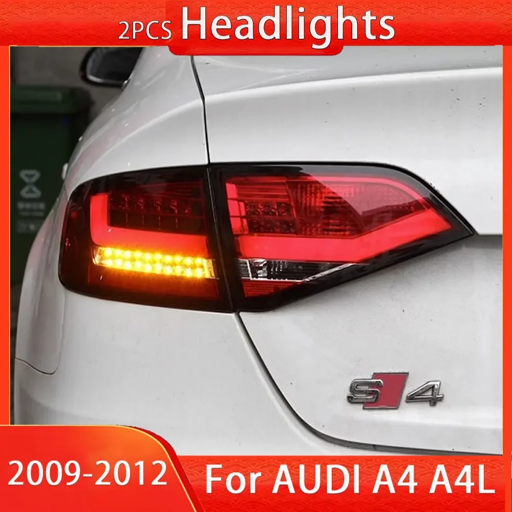 

Car Rear Lights For Audi A4 B8 LED Tail Light 2009-2012 A4L Rear Fog Brake Turn Signal Automotive Accessories