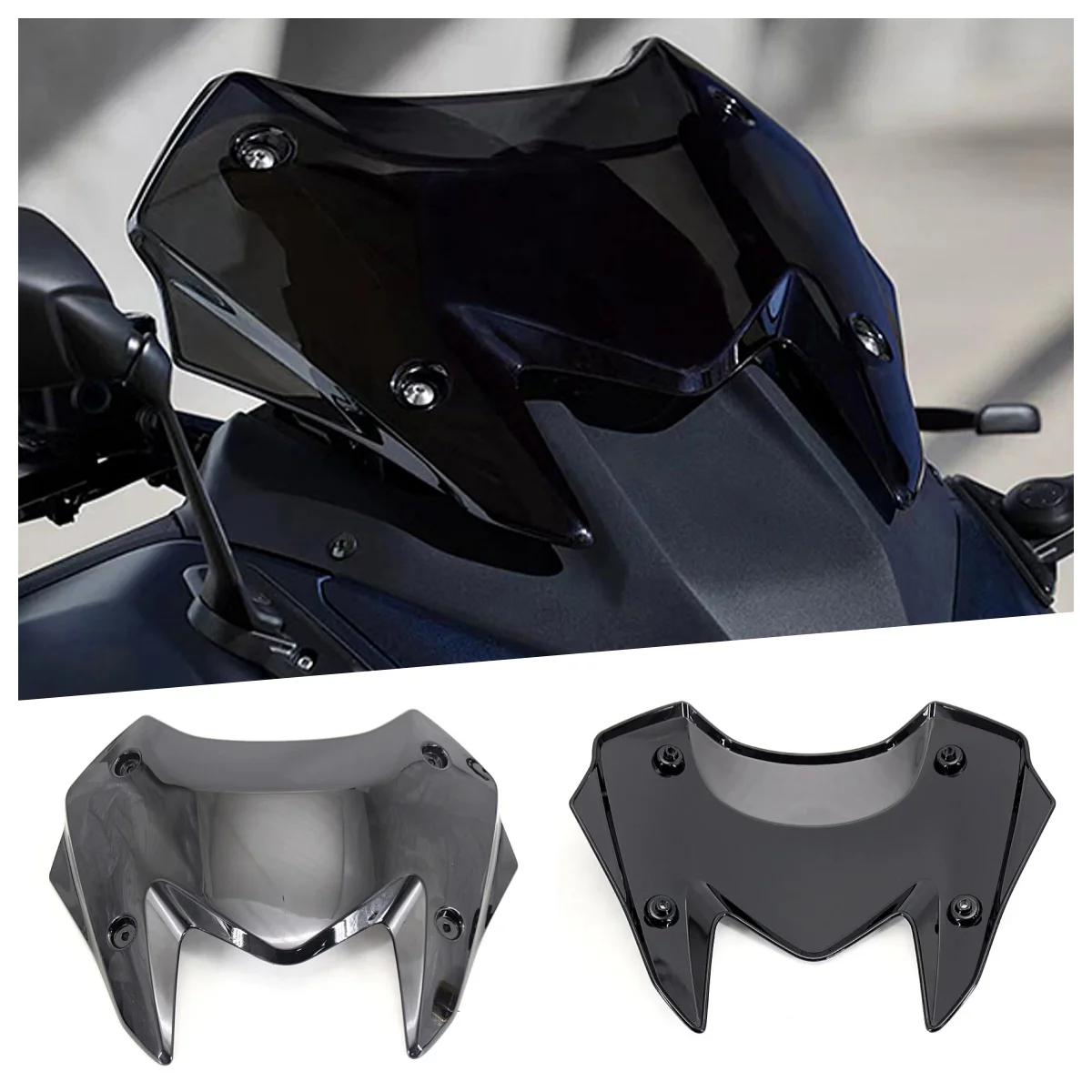 

Motorcycle Acrylic Visor Windshield Wind Deflector Windscreen For TMAX560 TMAX 560 T-max560 T-MAX 560 2022 2023 Moto Accessories