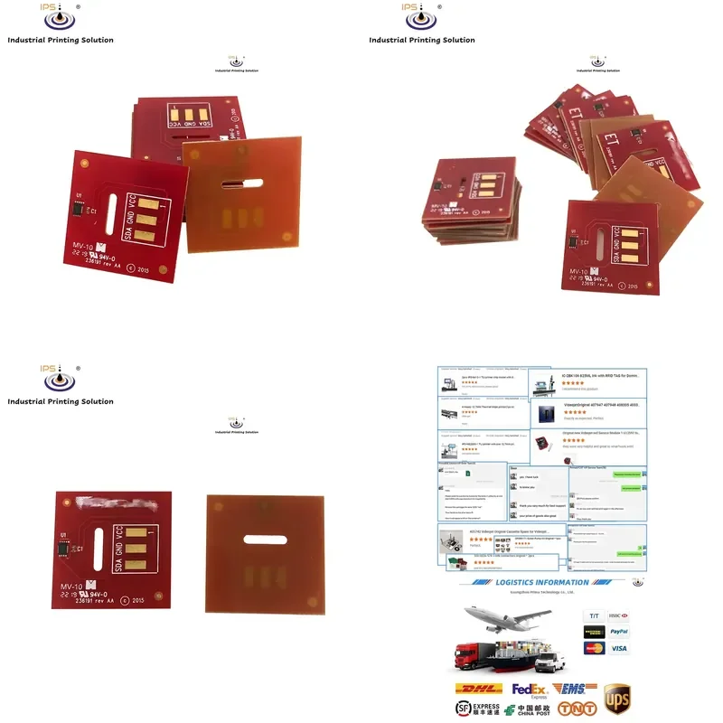 HCY V4201-d V4210-d V4211-D V7201-D V7206-D V7205-D Chip Rfid Use for VJ1580 Inkjet Coding Printer