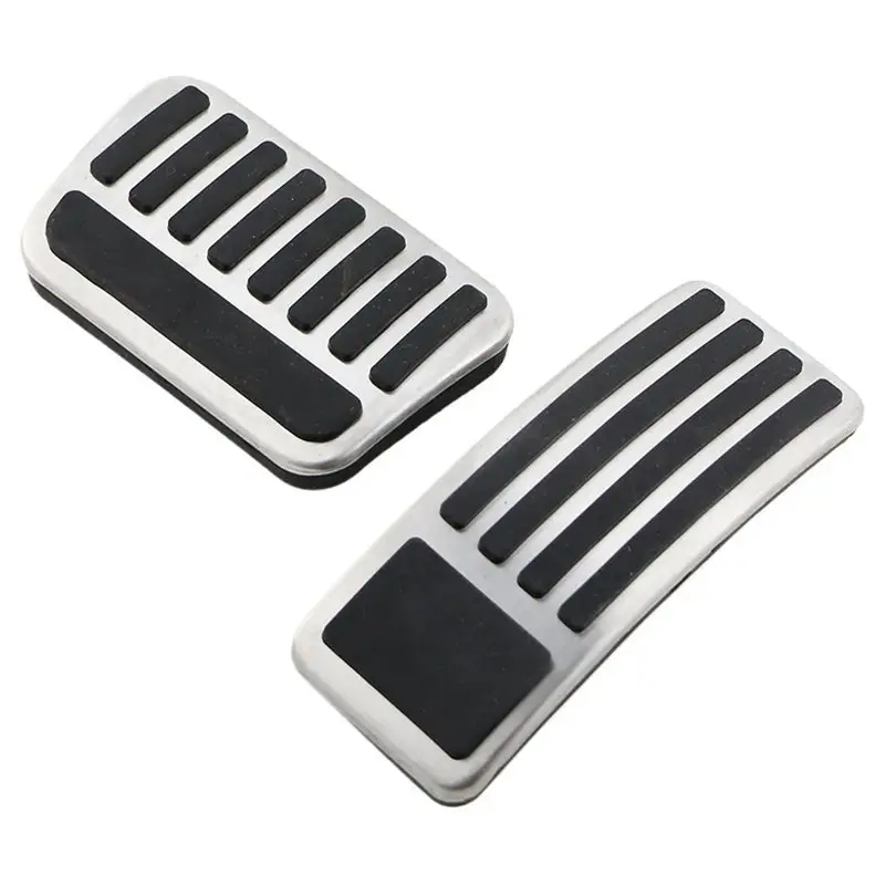 Stable-Brake Accelerator Pedal Covers Non-Slip For BYD Atto 3 Yuan Plus 2022-2025 Foot Pedal Pads Set Accessories