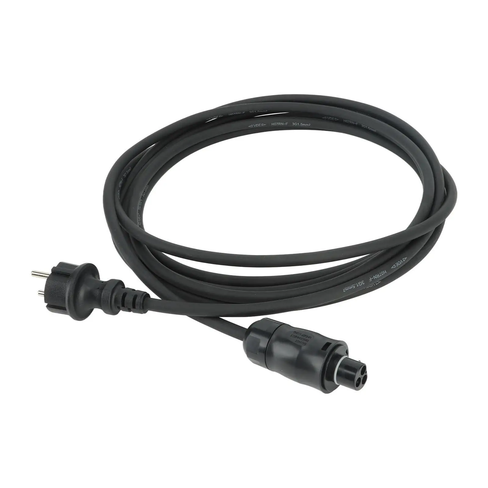 

Waterproof 5m 1.5mm² AC Solar Inverter Cable with EU Plug for power System Electricity Supply
