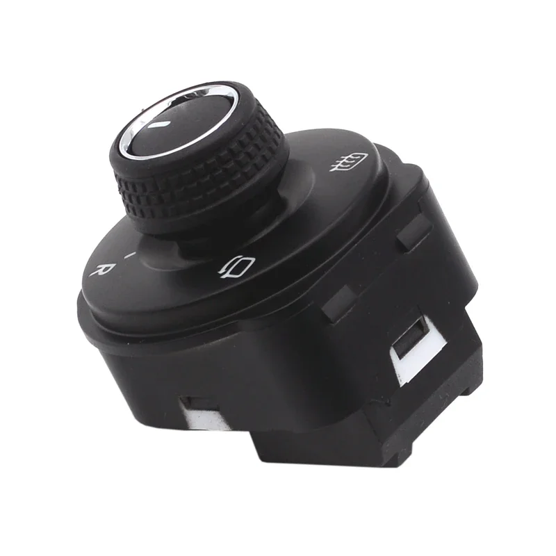 Bouton de réglage de commande de rétroviseur latéral de voiture, chauffage pliable pour VW Polo 6R 2011 2012 2013 2014 2015 2016 6RD959565D