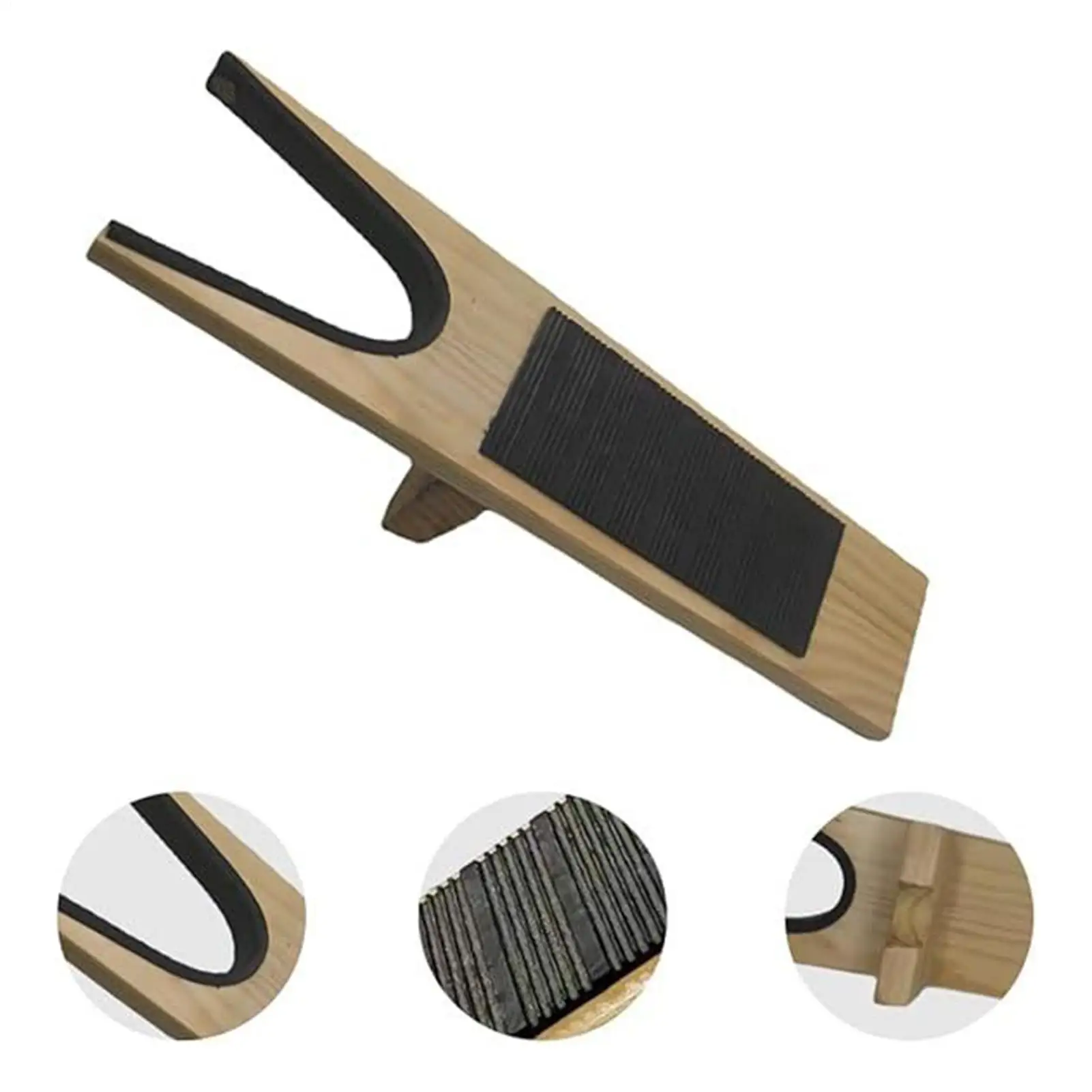 Boot Puller Cowboy Boot Jack Wooden Boot Remover No Bending Stable Riding Boots Remover For Waders And Work Shoe Tools