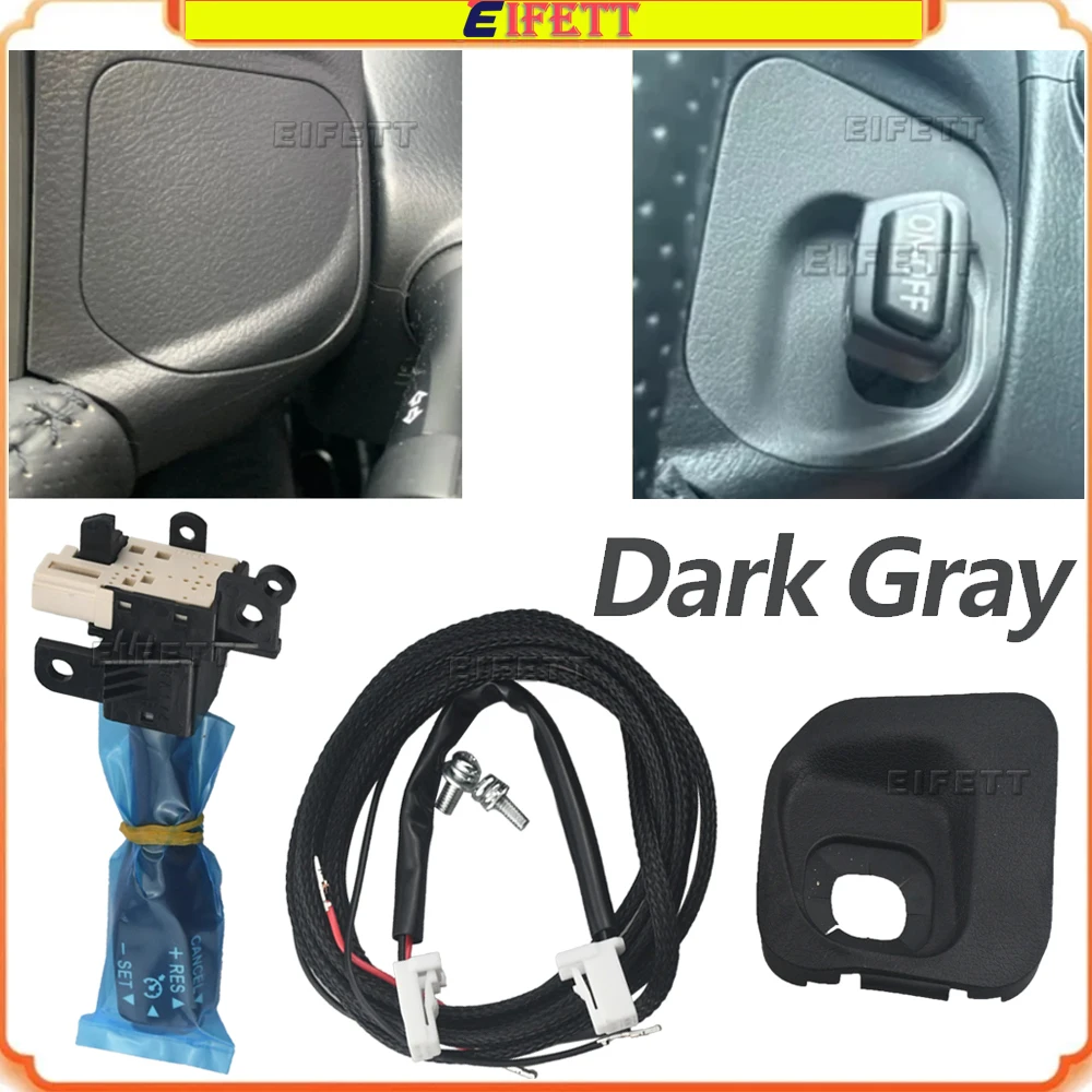 For Toyota Alphard ANH20 2008 2009 - 2014 Dust Cover 45186-58040 Cruise Control Switch Kit  84632-34011 84632-34017