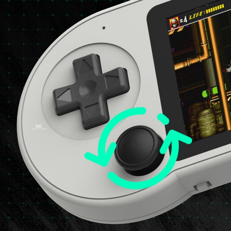 1Set SF2000 Handheld Game Console+Handle Built-In 6000 Games Mini 3 Inch Video Game Consoles Support AV Output