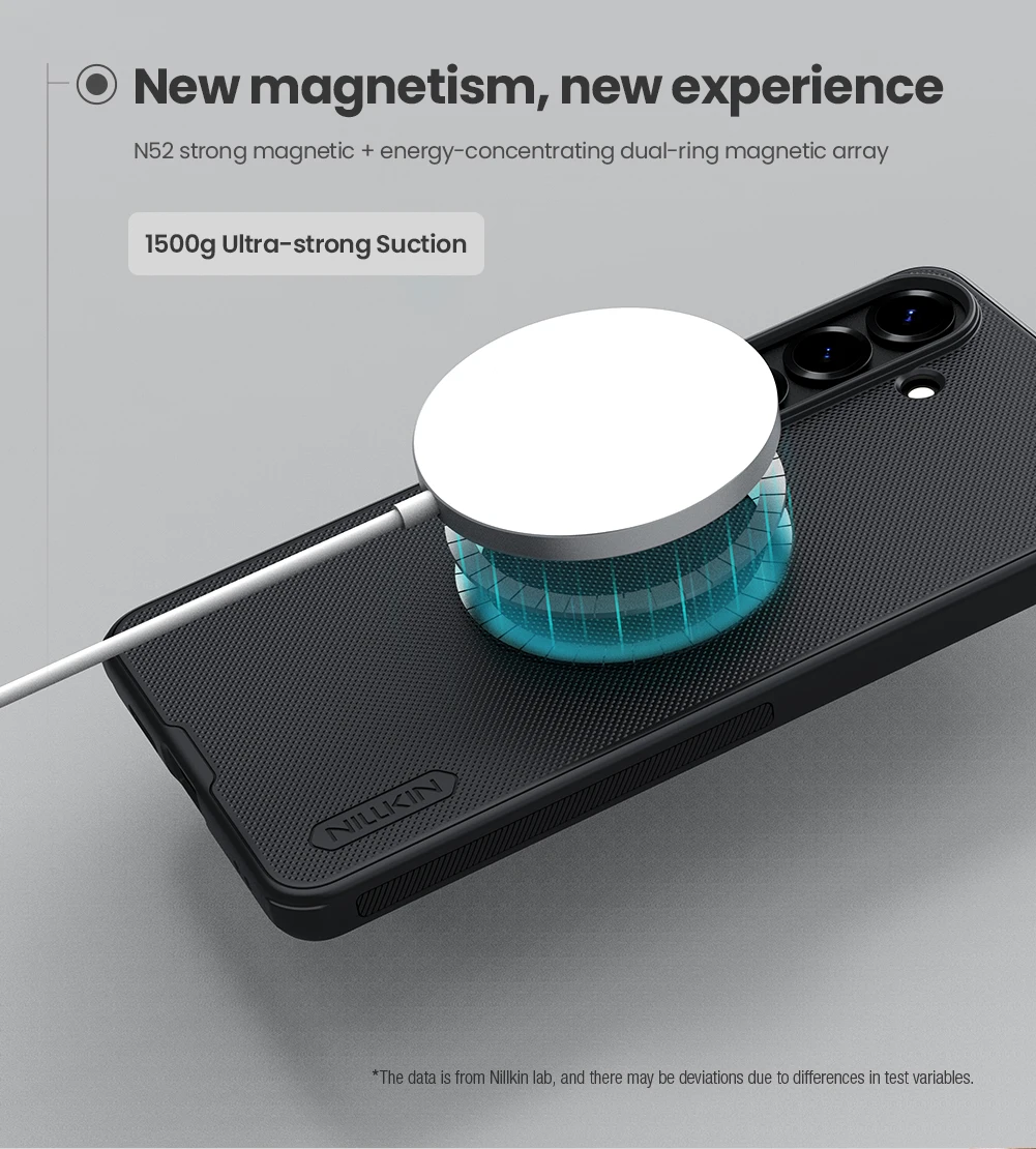 

For Samsung Galaxy S26+ Case NILLKIN Fitted Case Magnetic High Quality Super Frosted Shield Case Matte PC Cover