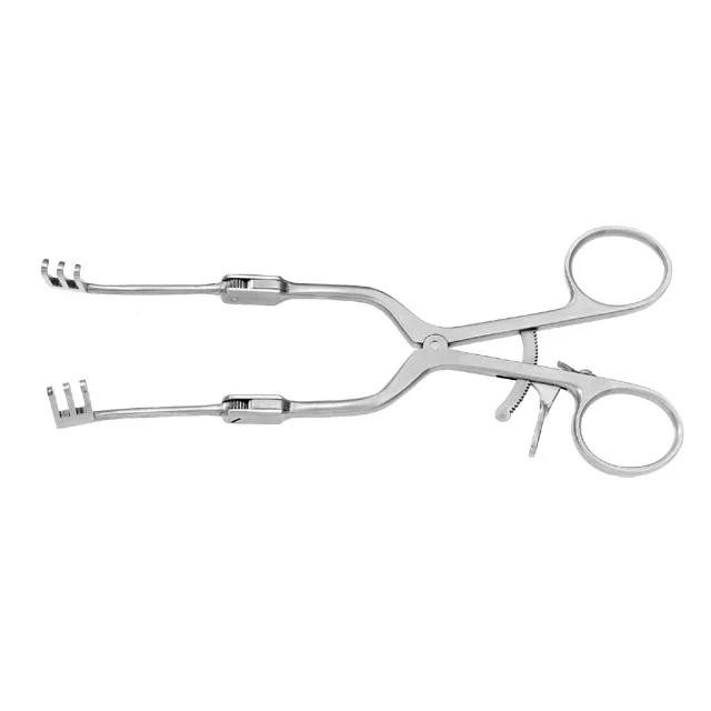 Ear mirror examination instruments - Folded self retaining distractors  Surgical ENT