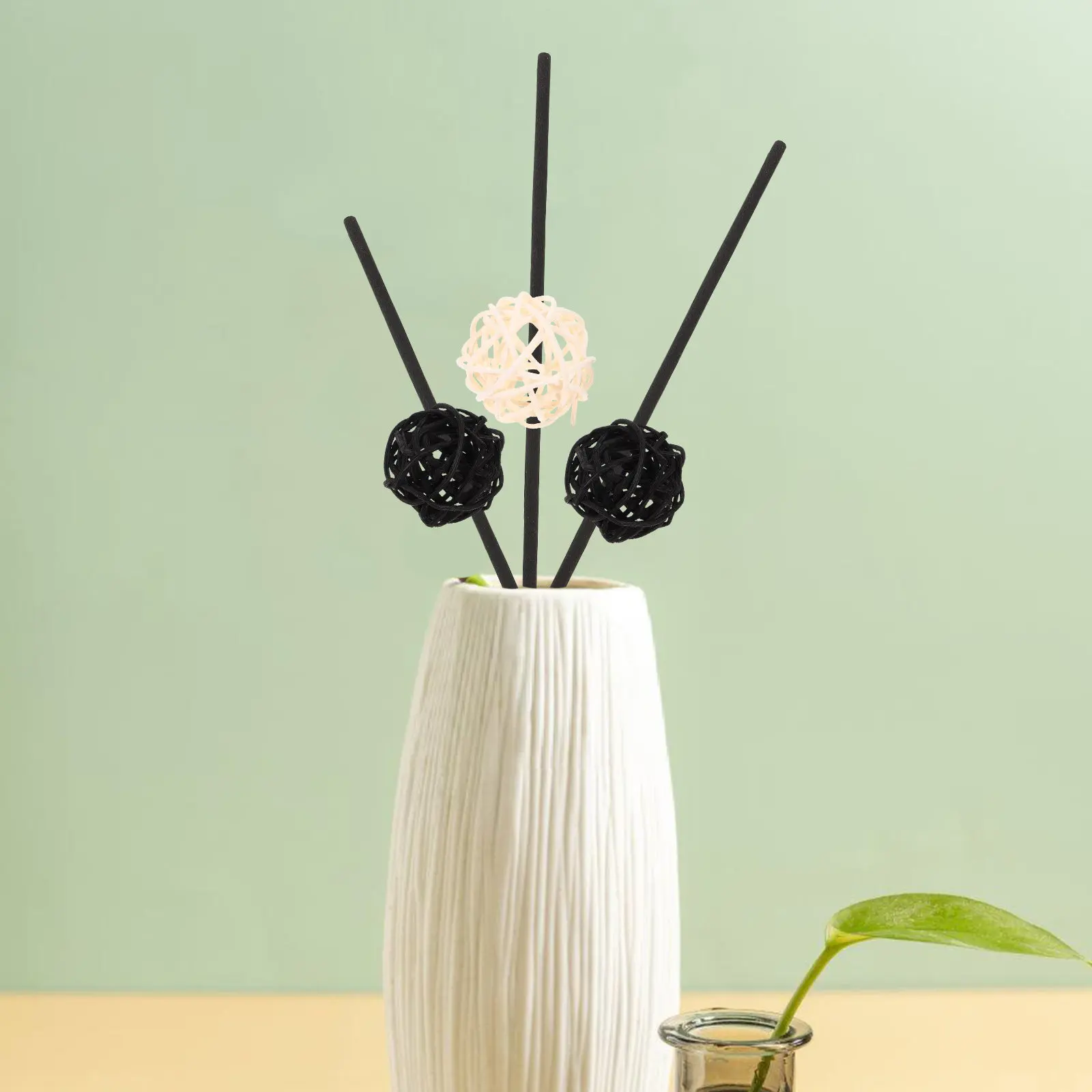 

20Pcs Rattan Ball for Aromatherapy DIY Fragrance Diffuser Refill Set Aromatherapy Accessories Table Decor Centerpiece Wicker