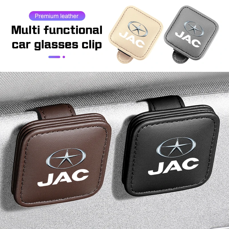 Suporte de Óculos Automotivo: Clipe de Armazenamento para Óculos de Sol no Quebra-Sol para JAC Refine J3 J2 S5 A5 J5 J6 J4 Vapour S2 T8