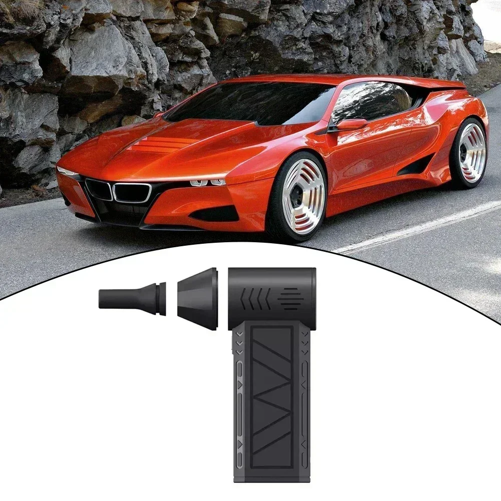 1 adet 130.000 RPM 52M/S Jet Kuru Mini Üfleyici Hava Üfleyici Süper Fan Turbo 200W Powered Taşınabilir Araç Elektroniği Rahat Kullanım