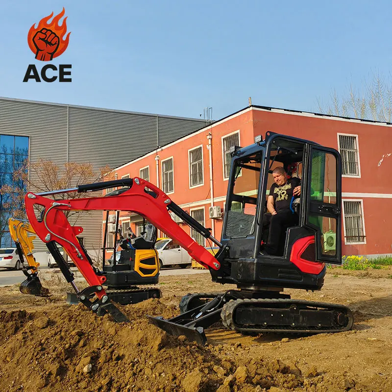 

EPA kubota engine 2.5 ton excavator mini Digger bagger excavator customized full hydraulic mini excavator with free shipping