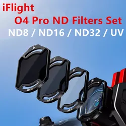 iFlight ND Filters Set ND8 / ND16 / ND32 / UV Filter for DJI O4 Pro Air Unit FPV parts