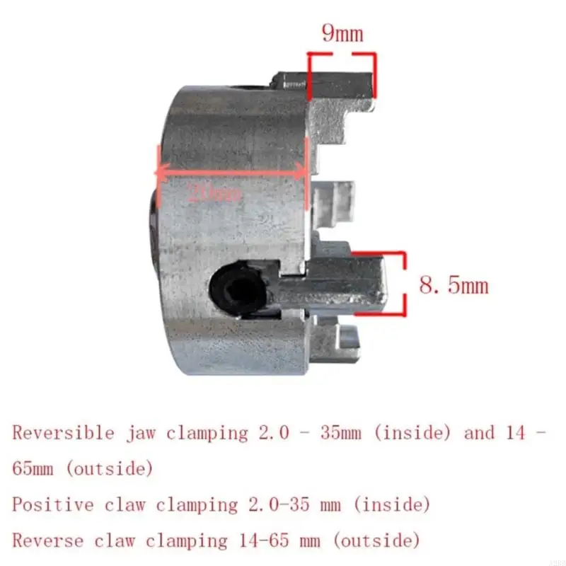 Useful Little Four Jaw Centering owner For Desk Top Rotating Equipment Drilling And Milling Parts A2BB