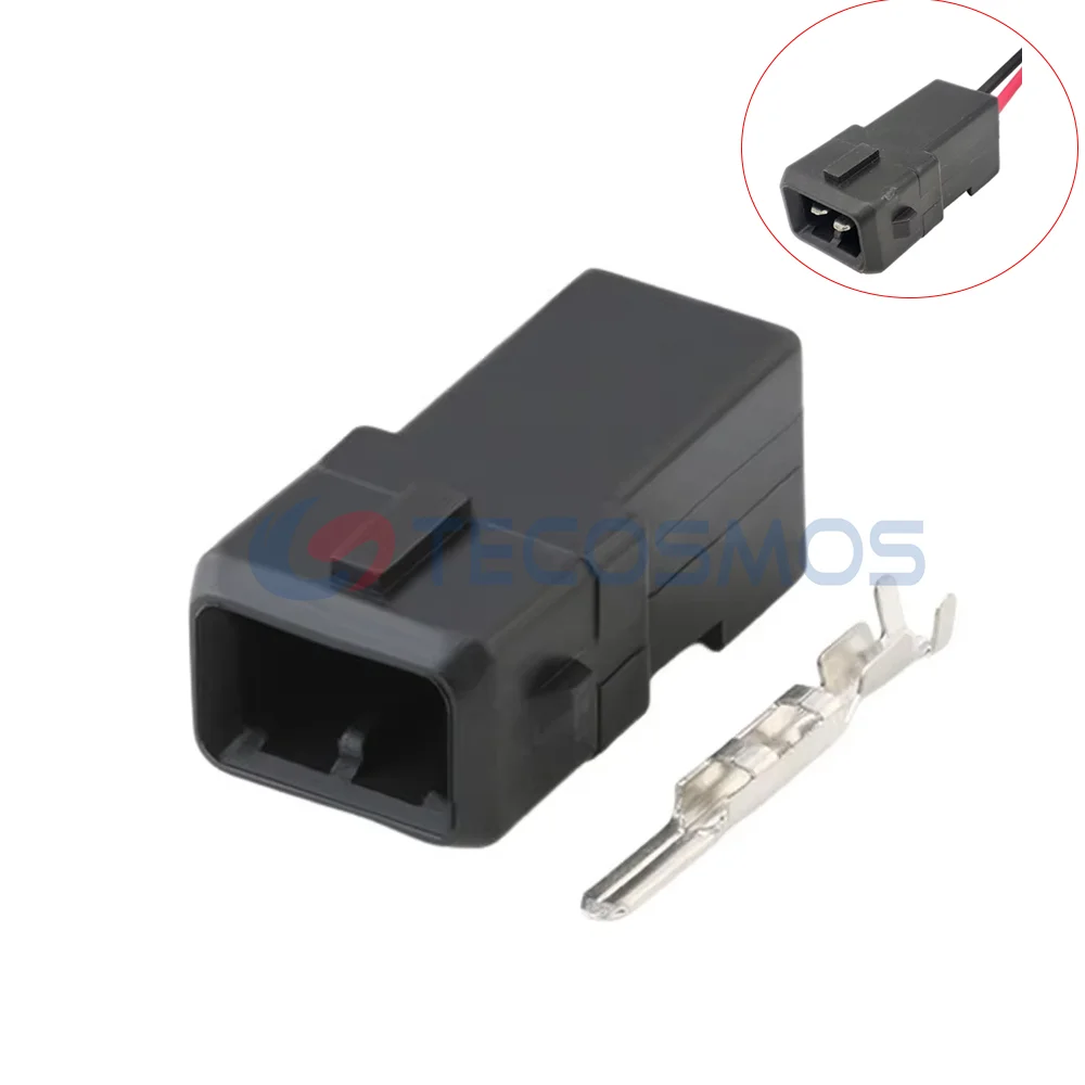 

1/5/10Set For 2 Pin male Replacement Waterproof Electrical Wire Connector Plug EV1 282762-1 282189-1 0090-297