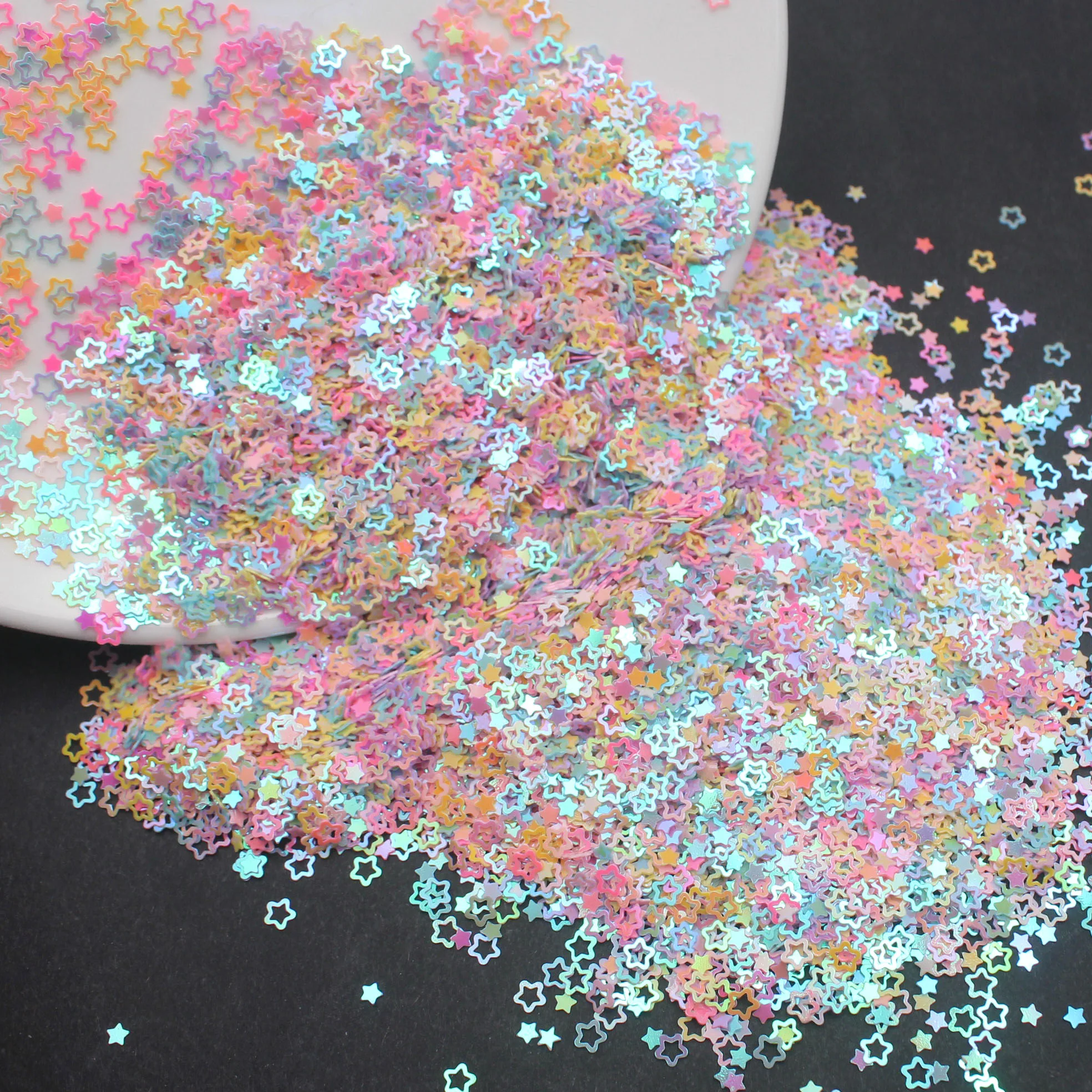 50g/Lot Assorted Hollow Flowers Sequins Accessories Glitter Paillettes Festival Decoration confetti