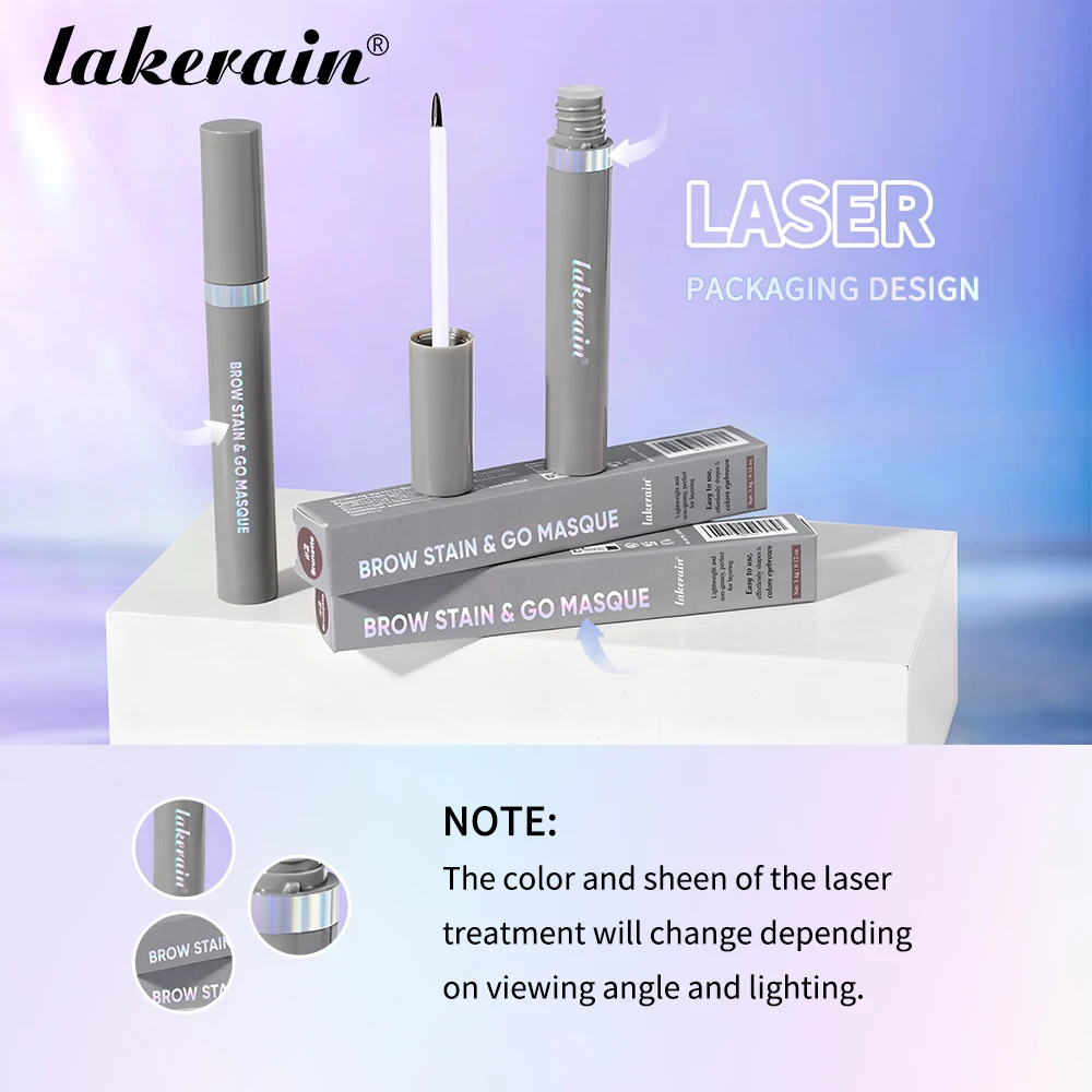 Masque anti-taches pour les sourcils, longue tenue, résistant aux taches, teinte pour les yeux, résistant au transfert, couleur constructible, Gel pour les sourcils, maquillage