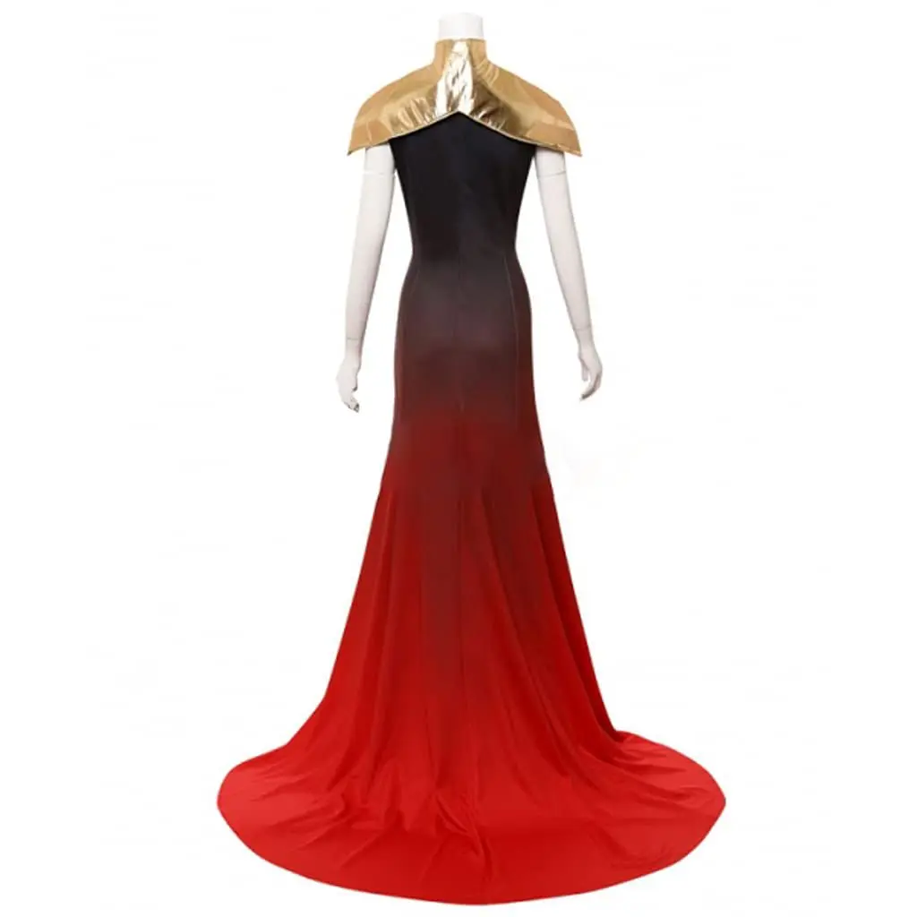 

Хэллоуин Косплей Красный Вампир Длинное Платье Сценический Костюм Платье