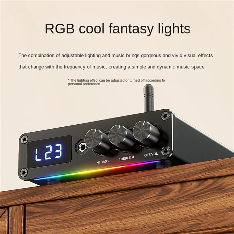 

Y45A-Bluetooth Receiver For Home Stereo Digital Amplifier Board Bluetooth 5.3 Amplifier EU Plug