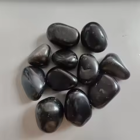 100g Natural Black Obsidian Crystal Gemstone Collectibles Rough Rock Mineral Specimen Healing Stone Decoration for Fish tank