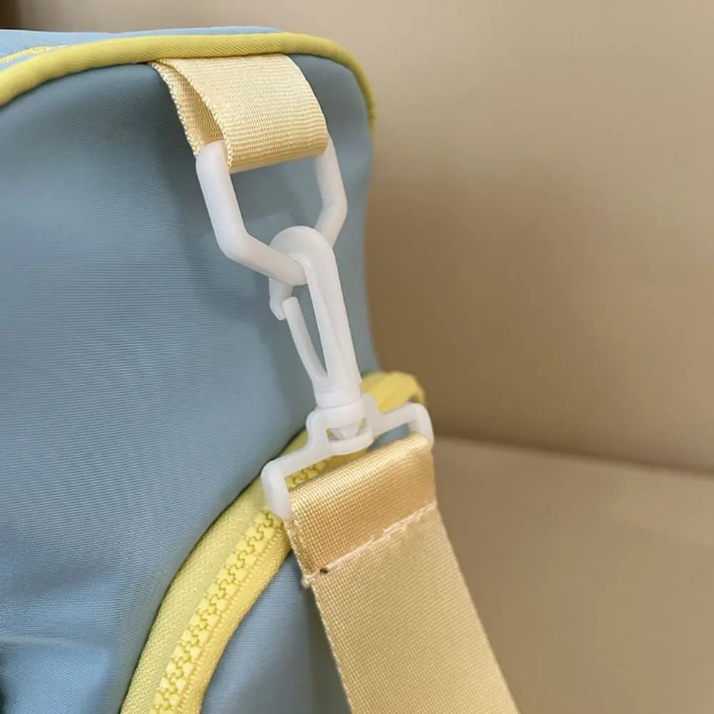 النايلون الكرتون السفر القماش الخشن حقيبة الرطب الجاف فصل Crossbody المرأة اللياقة البدنية حقيبة يد المحمولة متعددة جيب حقيبة أمتعة السفر #3