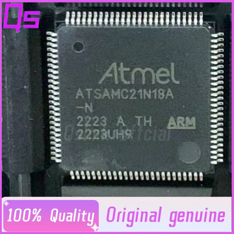 

New Original ATSAMC21N18A-AN ATSAMC21N18 QFP 32-Bit Microcontrolle MCU