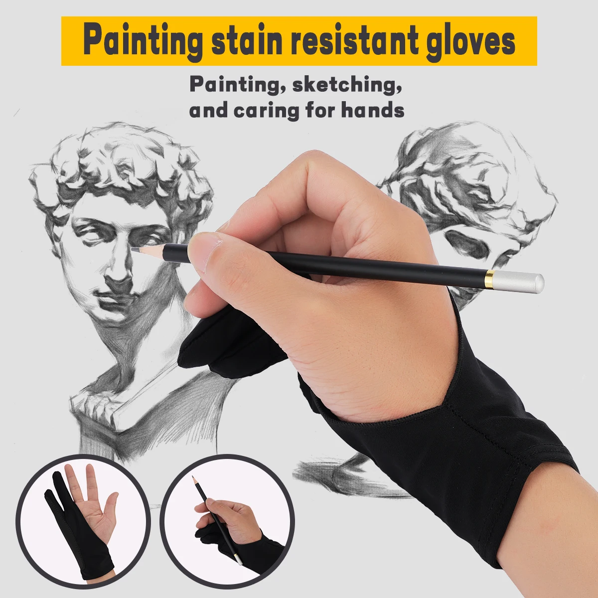 مجموعة أدوات الرسم الرئيسية BVS-32 Art Set: مجموعة رسم مكونة من 32 قطعة مع 17 درجة جرافيت و5 جذوع مزج الفحم وإكسسوارات الاستوديو