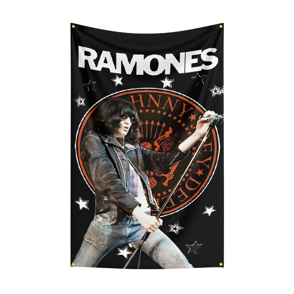 3x5 قدم الثقيلة روك باند R-Ramoness العلم البوليستر الطباعة الرقمية راية لغرفة النوم جدار الفن خارج الباب نسيج الديكور #5