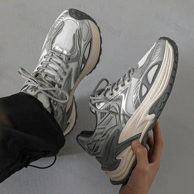 

Chunky Sneakers for Man Fashion New Breathable Soft Bottom Casual Sports Shoes Comfortable Versatile Outdoor Vulcanized Shoes