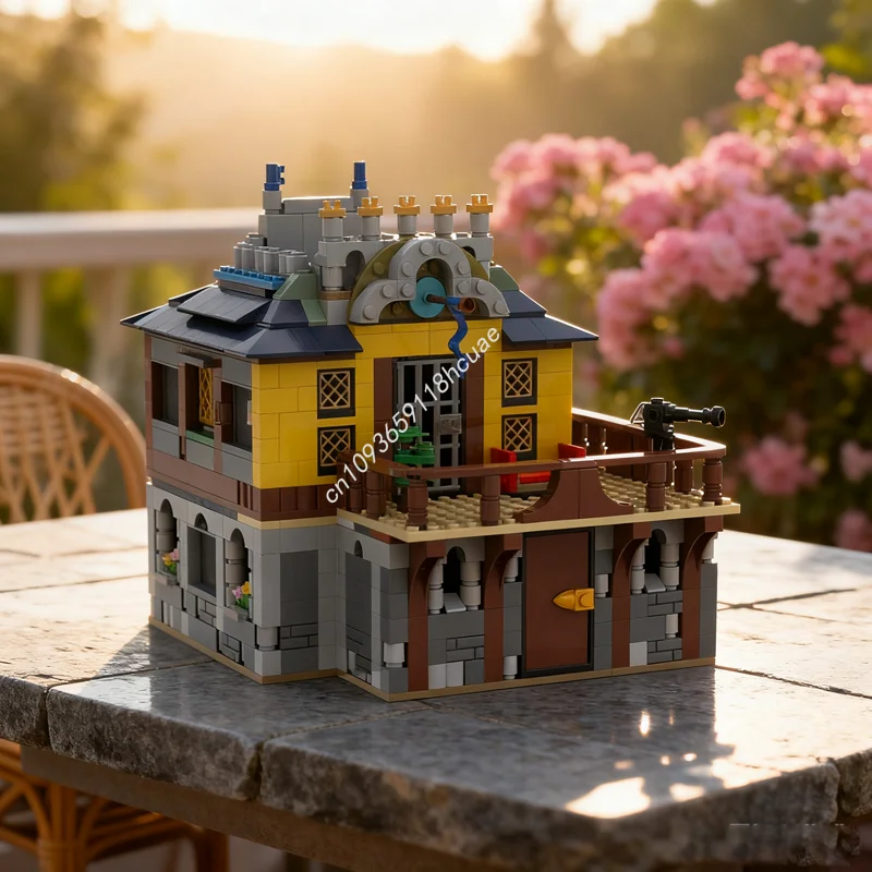 

792pcs MOC Medieval Inn Creator 3 1ed Model Building Blocks Construction Assemble DIY Toy Creative Christmas Gifts Idea Birthday