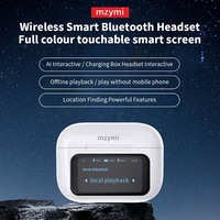 mzymi Tour Pro6 ANC Wireless Earbuds LED Screen Noise Cancelling Bluetooth Headphones Sports earphones With Mic For Android iOS