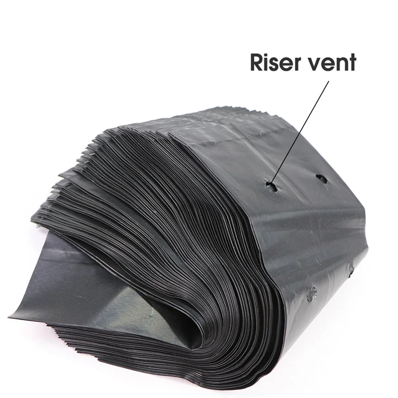 

ABFY-500Pcs PE Seedling Bags With Air Holes For Gardening Plants