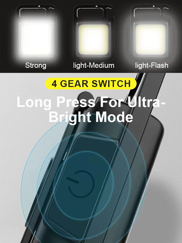 Multi-functional Portable Maintenance Lamp Emergency Light Inspection Flash Light Easy to Carry Mini Lightweight Small Size