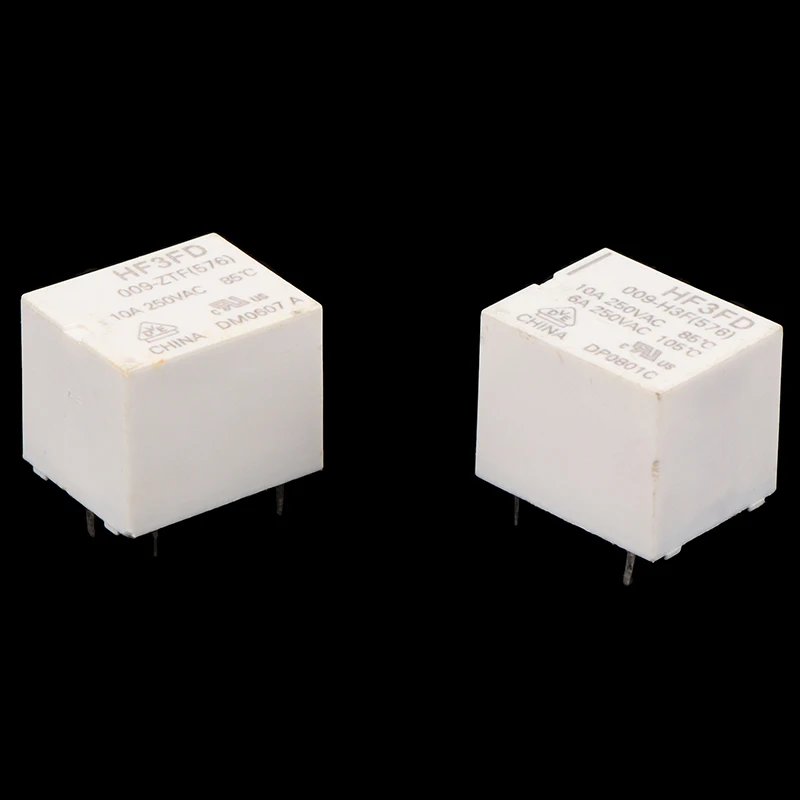 1pc HF3FD-009-ZTF HF3FD 009-HSTF HF3FD 009-H3F 4PIN Relay White 19*19*15mm