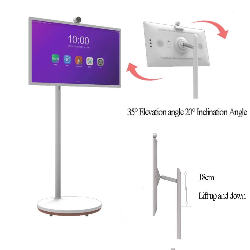 Venda quente Standby Me Smart TV 21,5/27/32 Polegadas Tela Sensível Ao Toque para Negócios Domésticos e Jogos Android TV com Interface USB